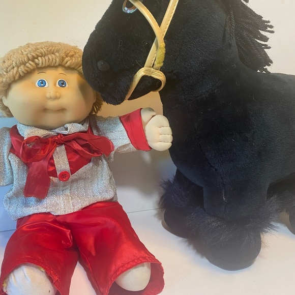 RARE Cabbage Patch Doll and Horse